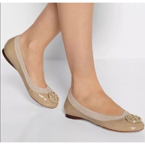 Tory Burch Nude Patent
Caroline Ballet Flats Size 5 - Picture 1 of 11